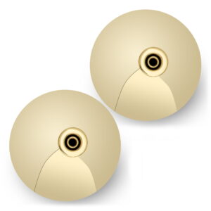 1 par kulapplikatorer, 60mm